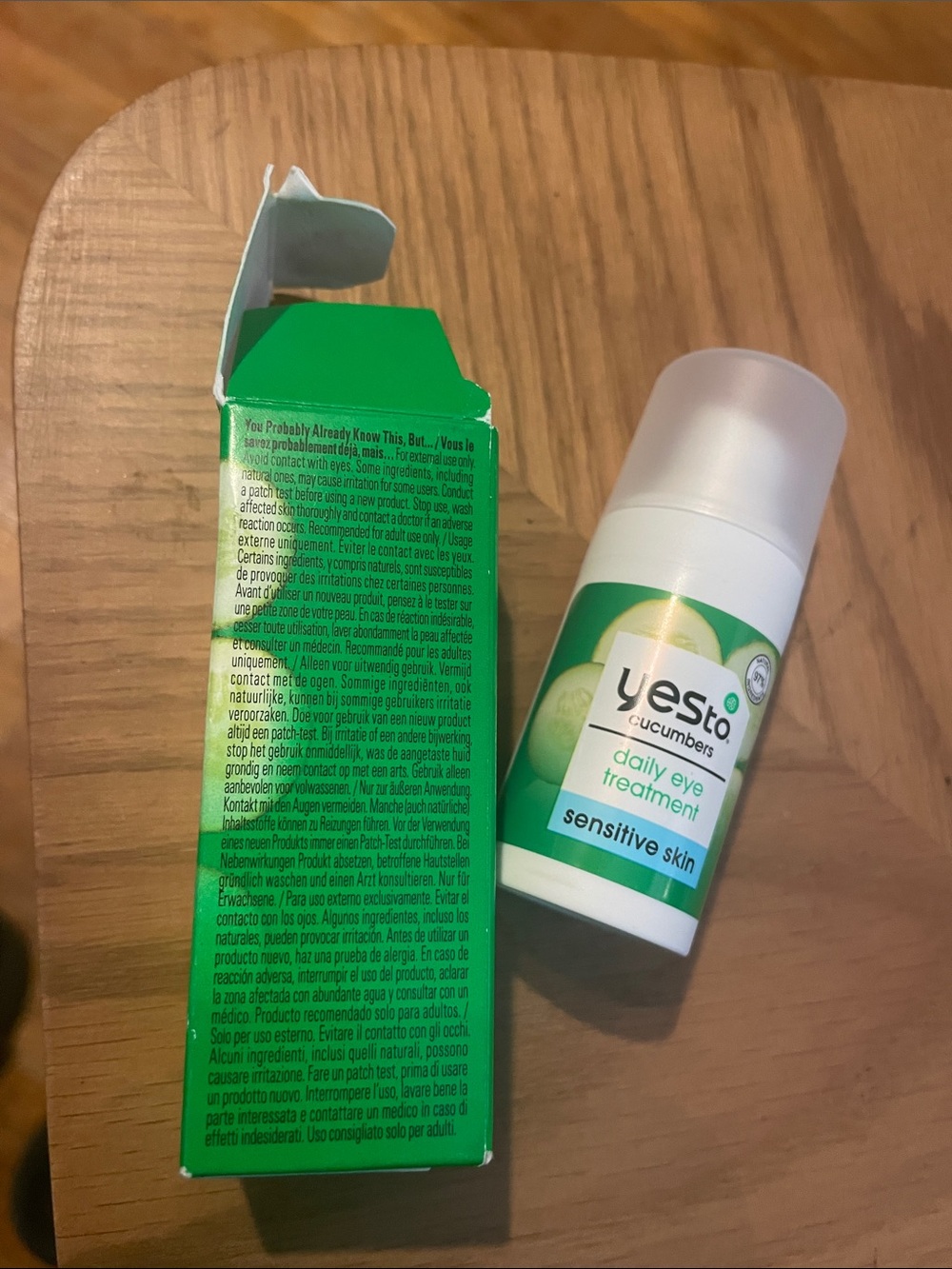 Yes To Cucumbers Daily Eye Treatment — Green - Picture 4 of 6
